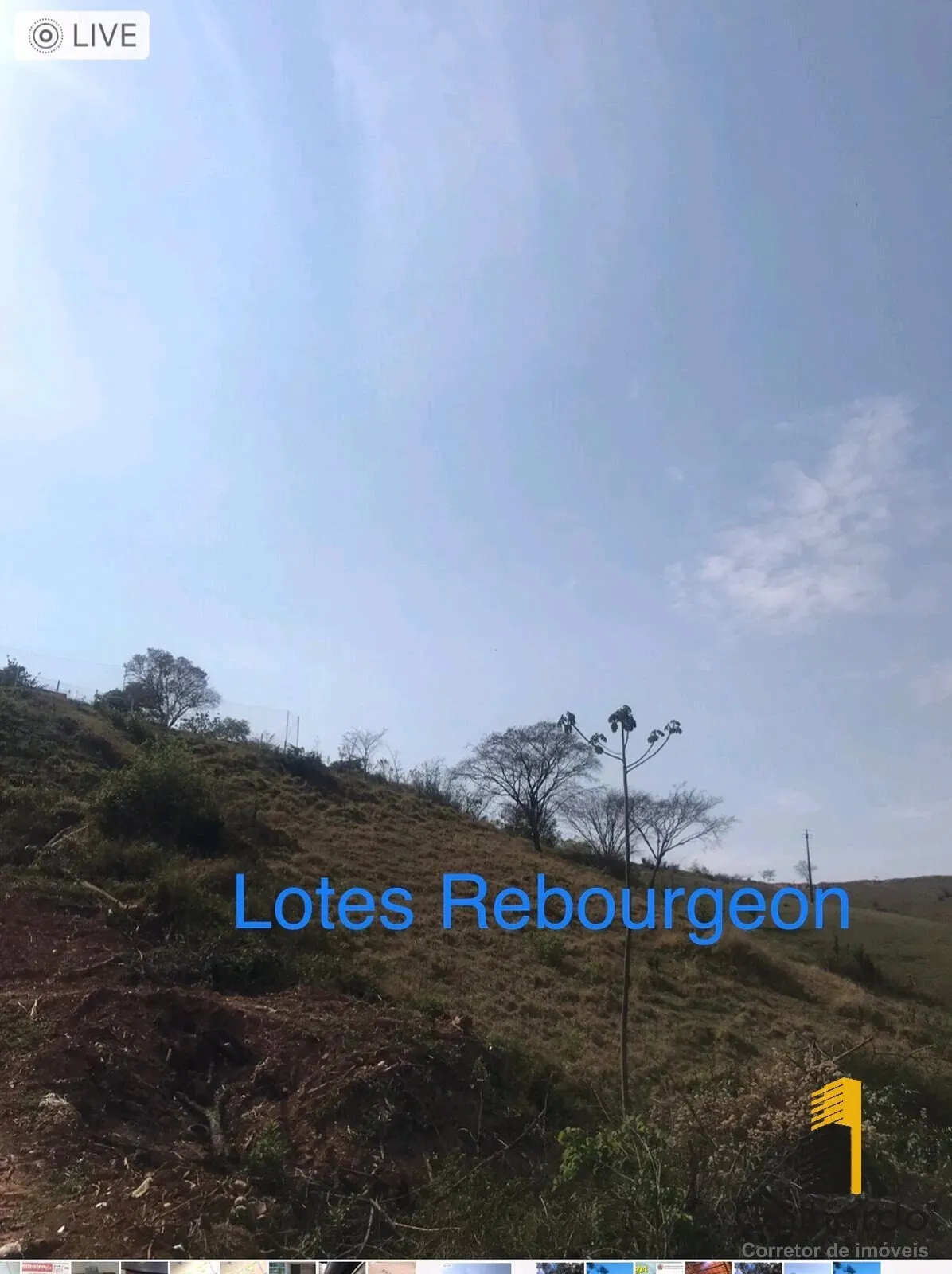 Foto 2 de Conjunto de 4 lotes com cerca de 5.000 m² no total, Rebourgeon