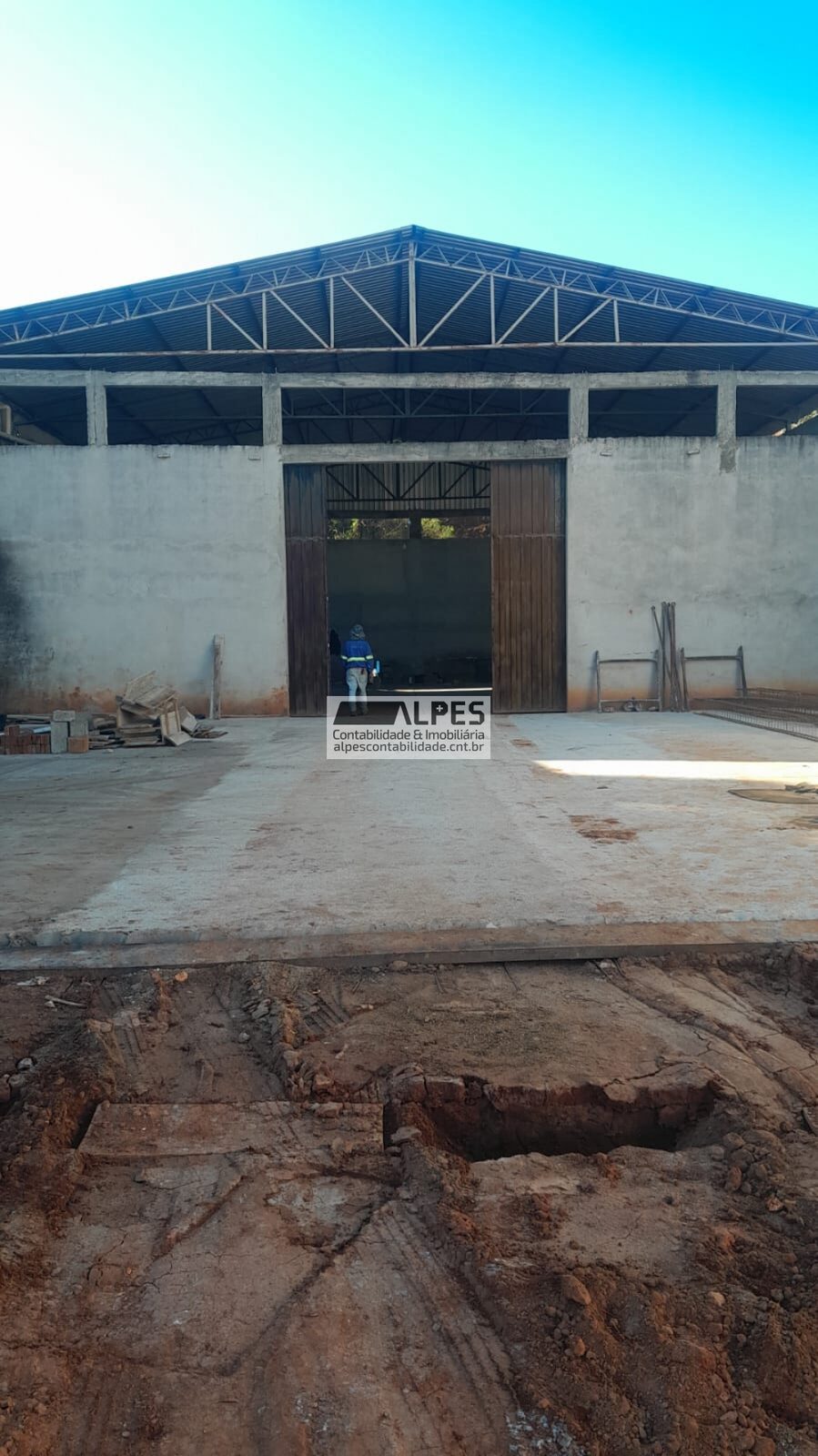 Foto 2 de Galpão de 1.320 m² para alugar no Distrito Industrial com 1320 m², Itajubá-MG
