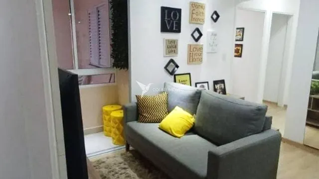 Foto 1 de Apartamento de 2 quartos com sacada em condomínio com portaria 24h, Açude