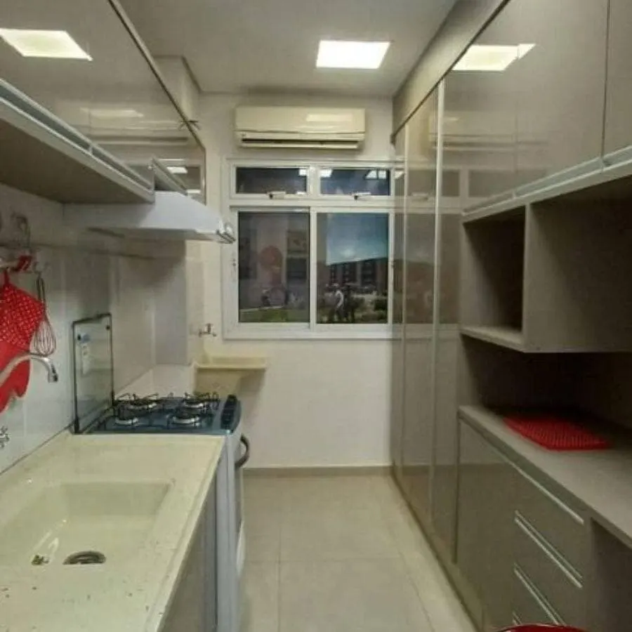 Foto 7 de Apartamento de 2 quartos com sacada em condomínio com portaria 24h, Açude