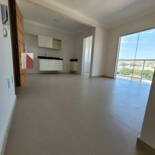 Foto 2 de Apartamento novo de 2 quartos (1 suíte) com sacada no Residencial Santa Gema, Boa Vista