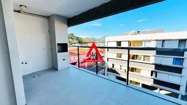 Foto 1 de Apartamento de 2 quartos (1 suíte) com varanda gourmet perto do Parque Municipal, Nossa Senhora da Agonia