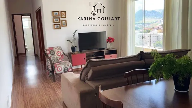 Apartamento de 2 quartos (1 suíte) com sacada e vista no Residencial Floresta, Cruzeiro