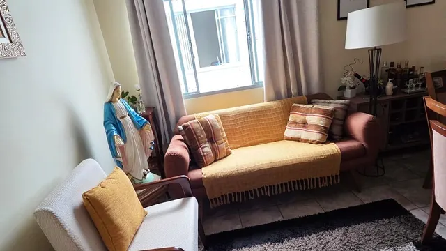 Foto 1 de Apartamento de 2 quartos com 2 banheiros e despensa na garagem, Morro Chic
