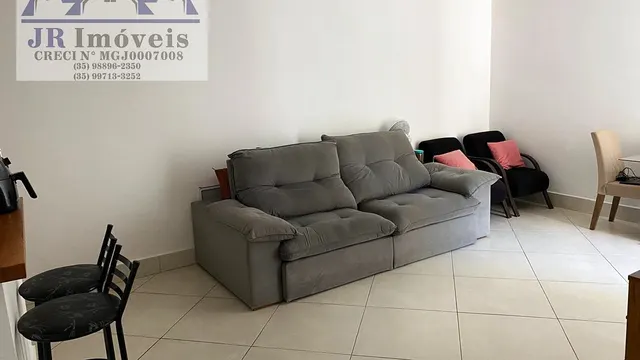 Apartamento de 2 quartos (1 suíte) com garagem e salão de festas, Santa Rosa