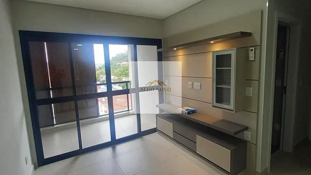 Foto 1 de Apartamento novo de 2 quartos (1 suíte) com sacada gourmet para alugar, Centro