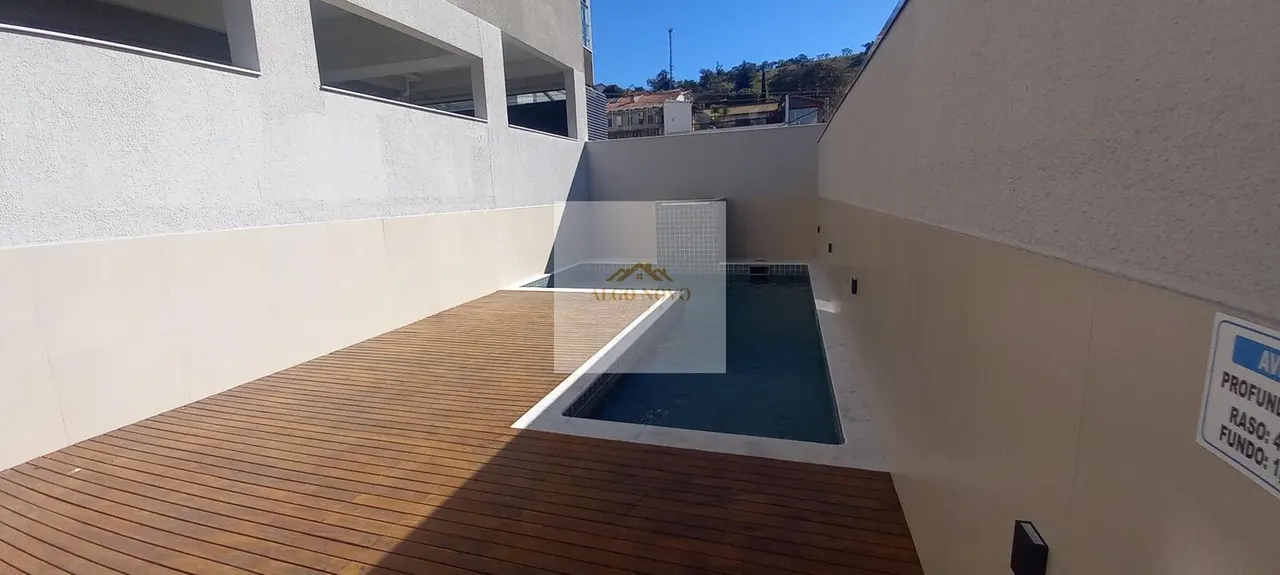 Foto 6 de Apartamento novo de 2 quartos (1 suíte) com sacada gourmet para alugar, Centro