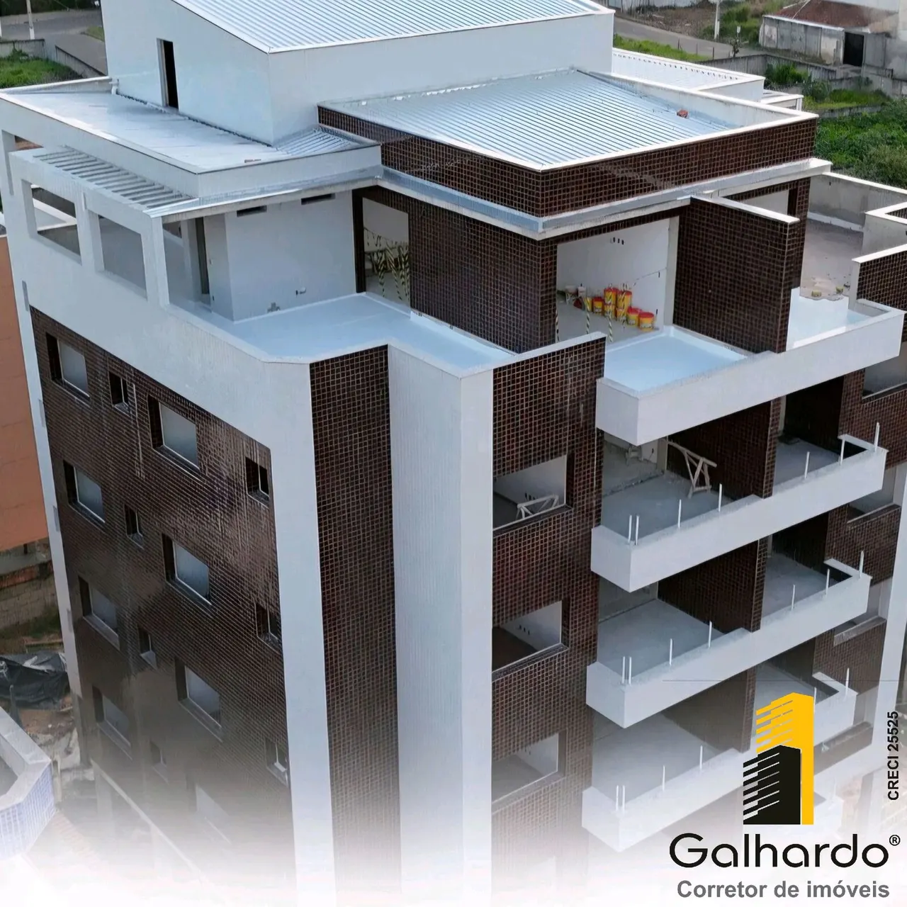Foto 2 de Apartamento novo de 3 quartos (1 suíte) com varanda gourmet, Medicina