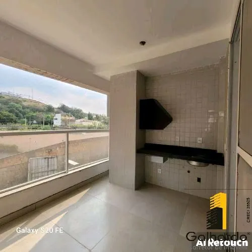 Foto 3 de Apartamento novo de 3 quartos (1 suíte) com varanda gourmet, Medicina