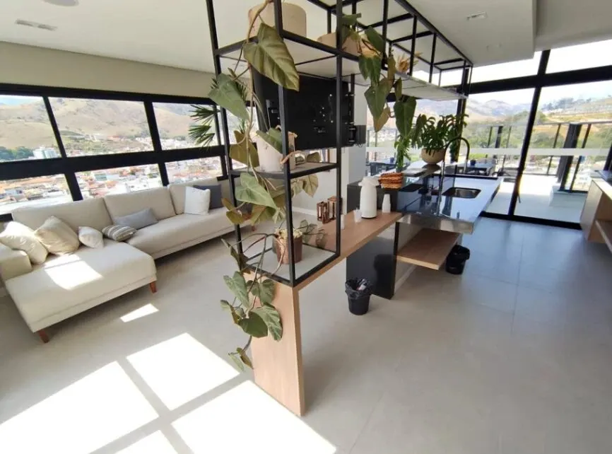 Foto 8 de Apartamento planejado de 3 quartos (1 suíte) com área externa no Skyvision, Avenida