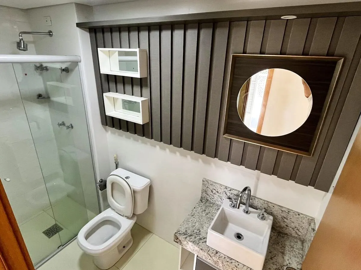 Foto 6 de Apartamento de 3 quartos (1 suíte) no 10º andar com vista e lazer completo, Morro Chic
