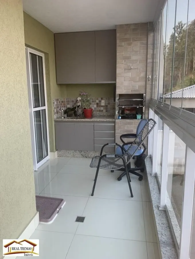 Foto 5 de Apartamento de 3 quartos (1 suíte) com varanda gourmet no Village Inn, Morro Chic