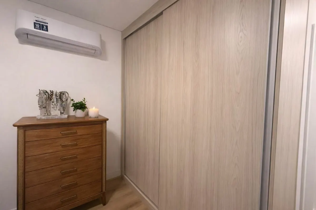 Foto 8 de Apartamento de 3 quartos (1 suíte) mobiliado com garden no Skyvision, Avenida