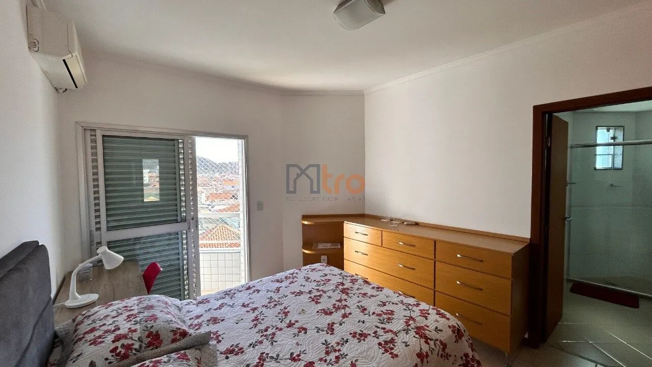 Foto 7 de Apartamento de 3 quartos (1 suíte) mobiliado com varanda, São Vicente