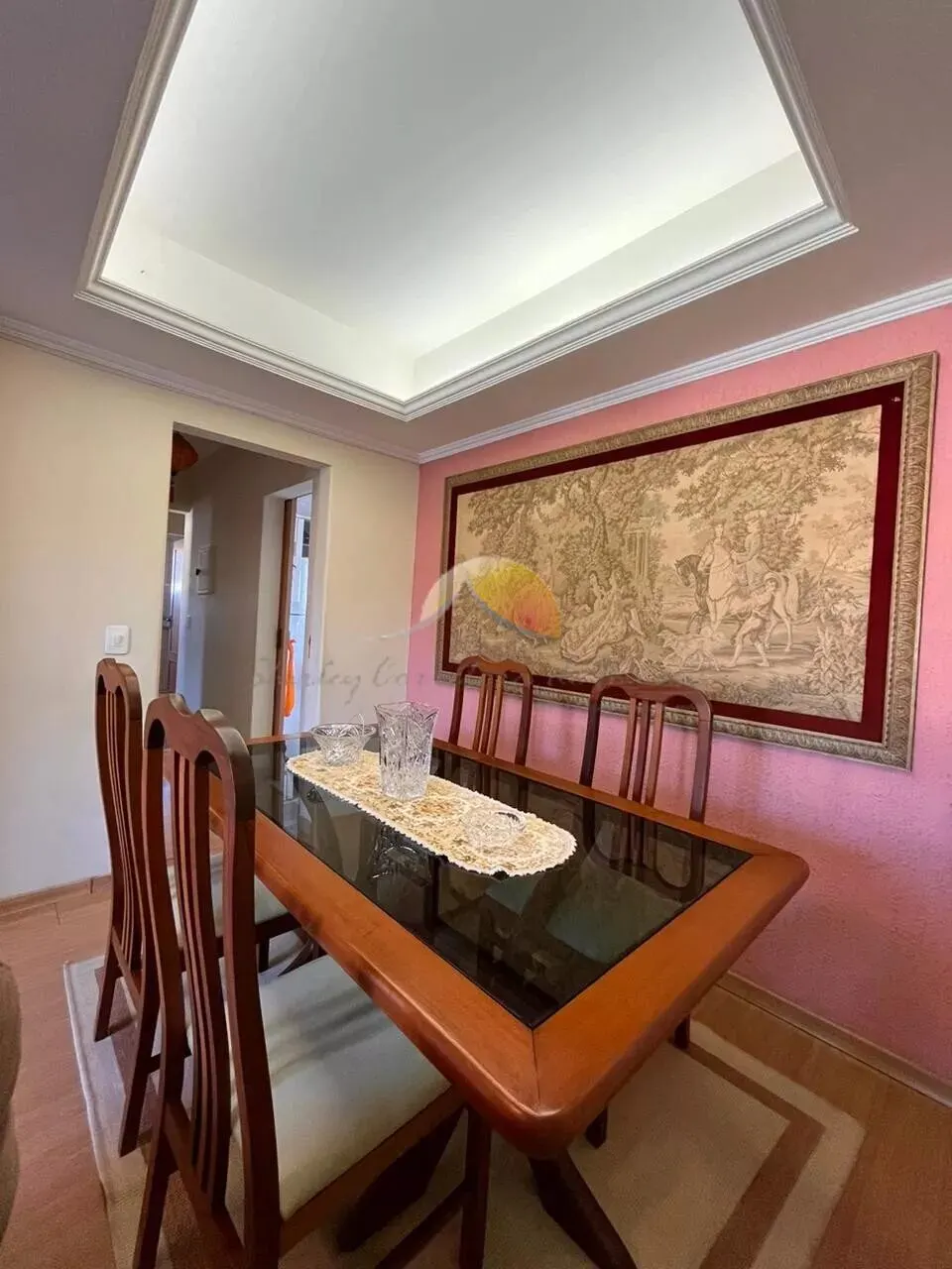 Foto 3 de Apartamento mobiliado de 3 quartos com escritório, Varginha