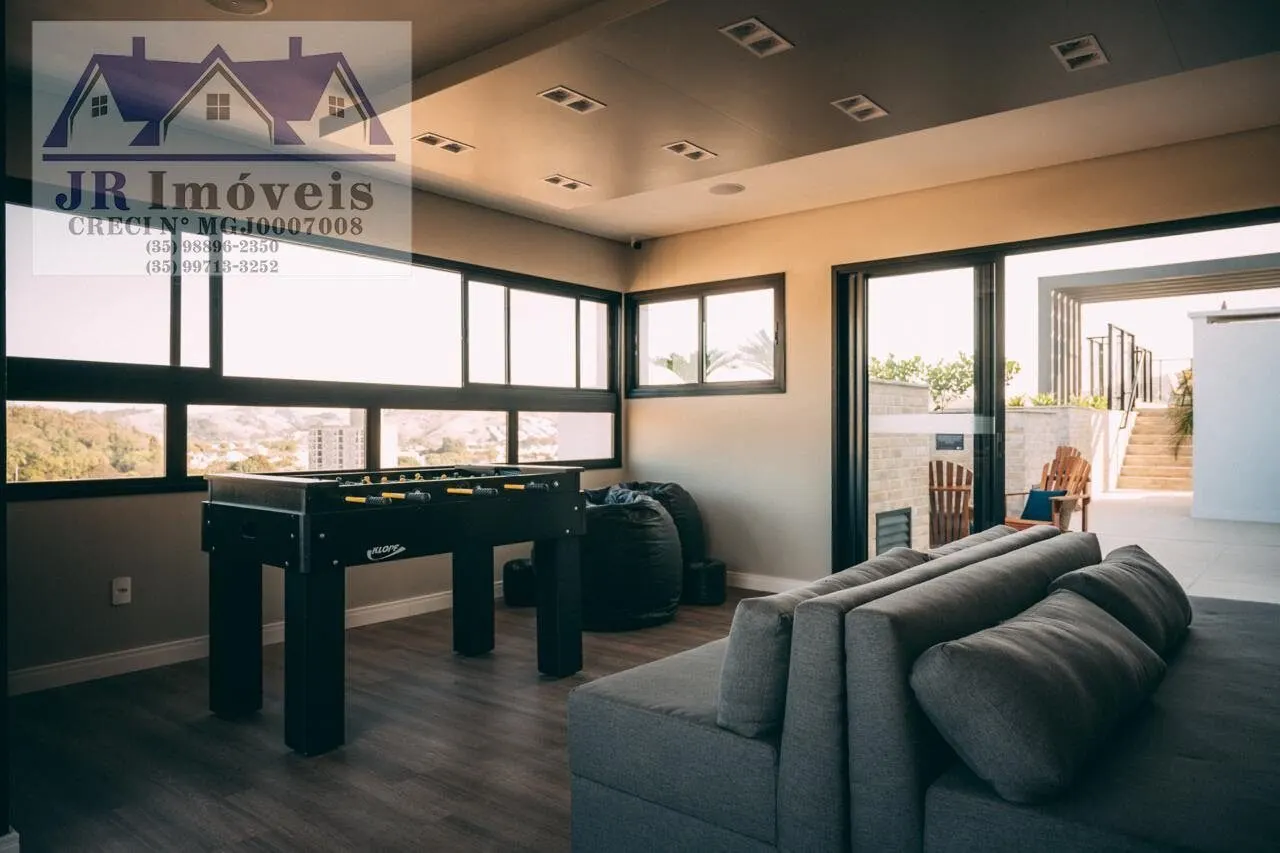 Foto 7 de Apartamento novo com 1 suíte em prédio com piscina e academia, Avenida