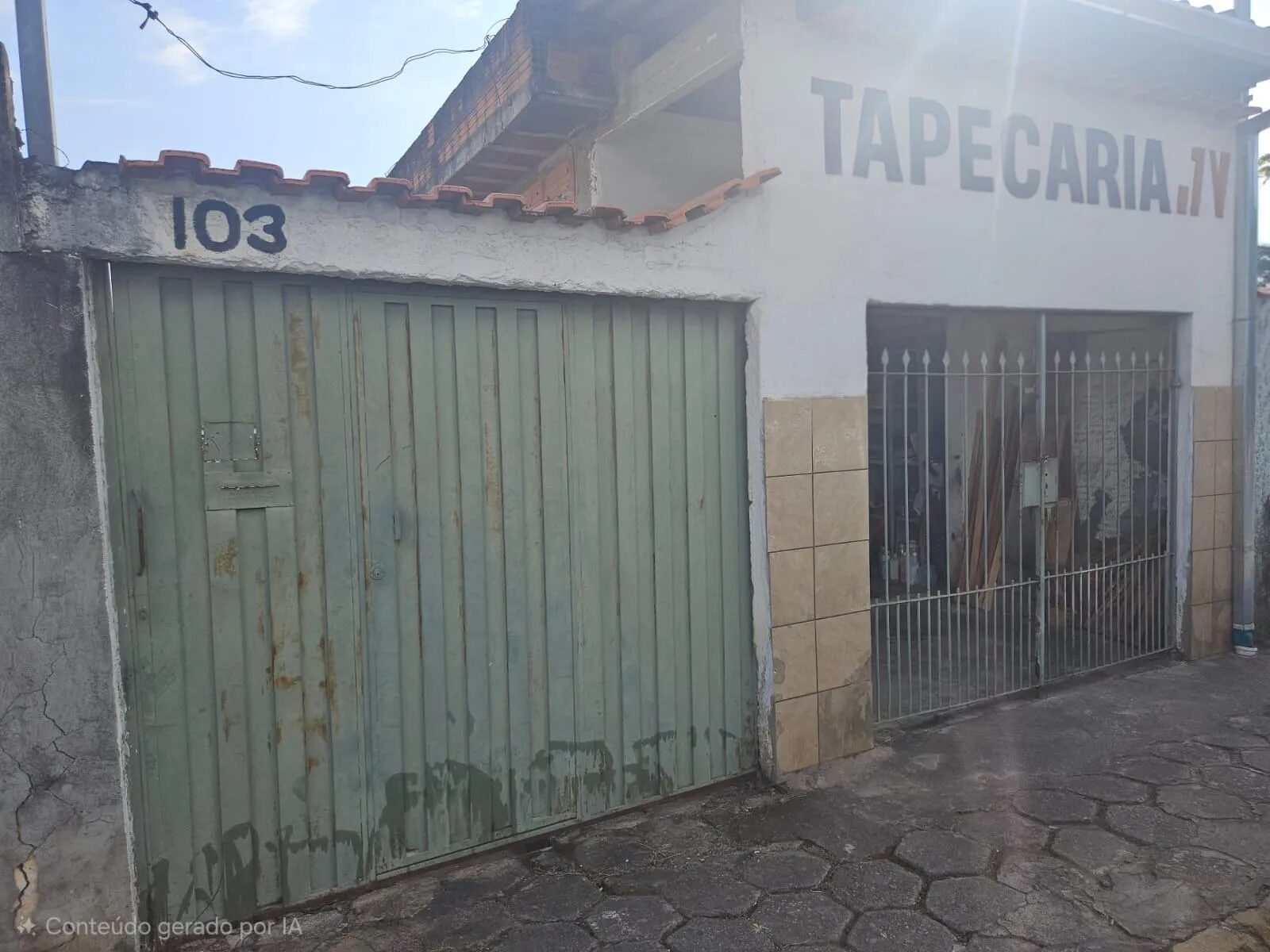 Foto 2 de Casa em acabamento com ponto comercial na frente