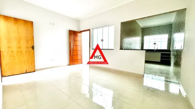 Foto 1 de Casa nova de 2 quartos (1 suíte) com cozinha integrada, Jardim Eldorado