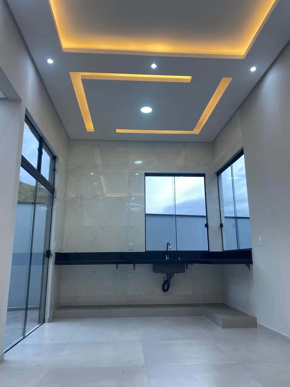 Foto 3 de Casa nova de 2 quartos (1 suíte) em terreno de 370 m², Nossa Senhora de Fátima