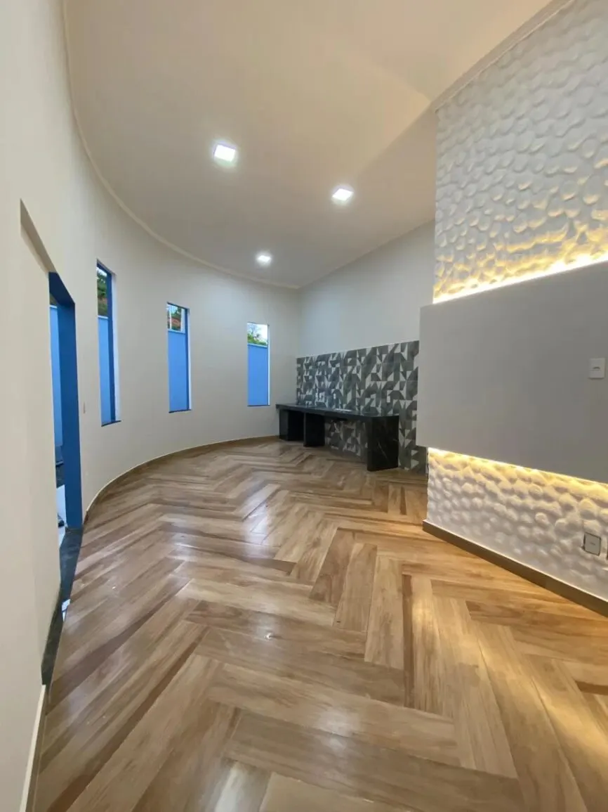 Foto 4 de Casa nova de 3 quartos (1 suíte) com garagem, Jardim Califórnia
