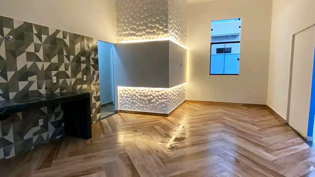 Foto 1 de Casa nova de 3 quartos com espaço gourmet, Jardim Califórnia