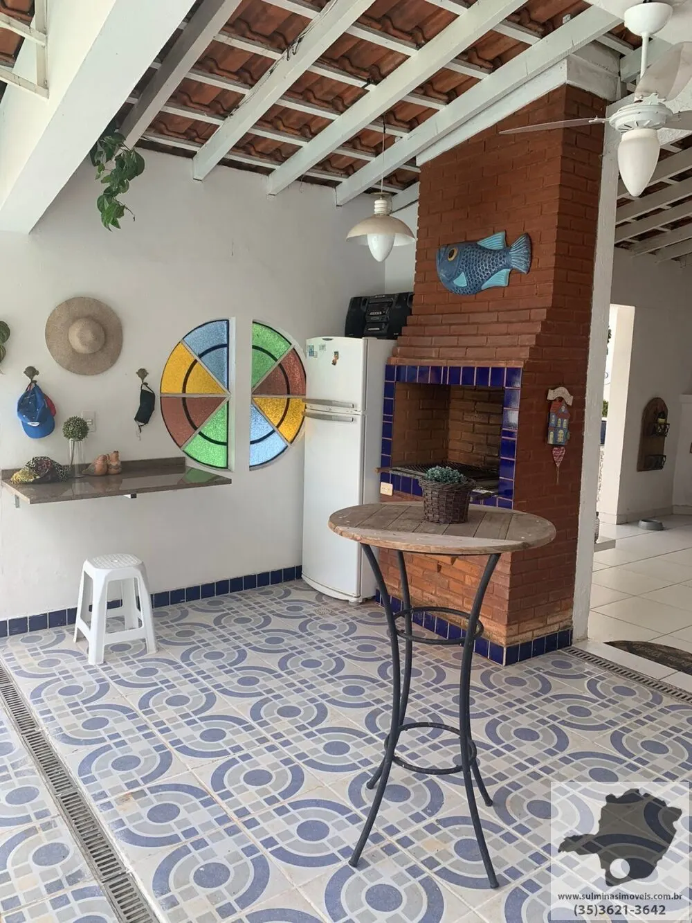 Foto 7 de Casa de 4 quartos (3 suítes) com piscina e cozinha gourmet, BPS