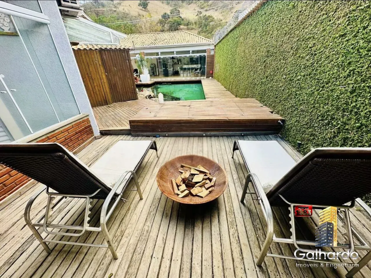 Foto 7 de Casa de 7 quartos (2 suítes) com piscinas e sauna em condomínio, Santa Rosa