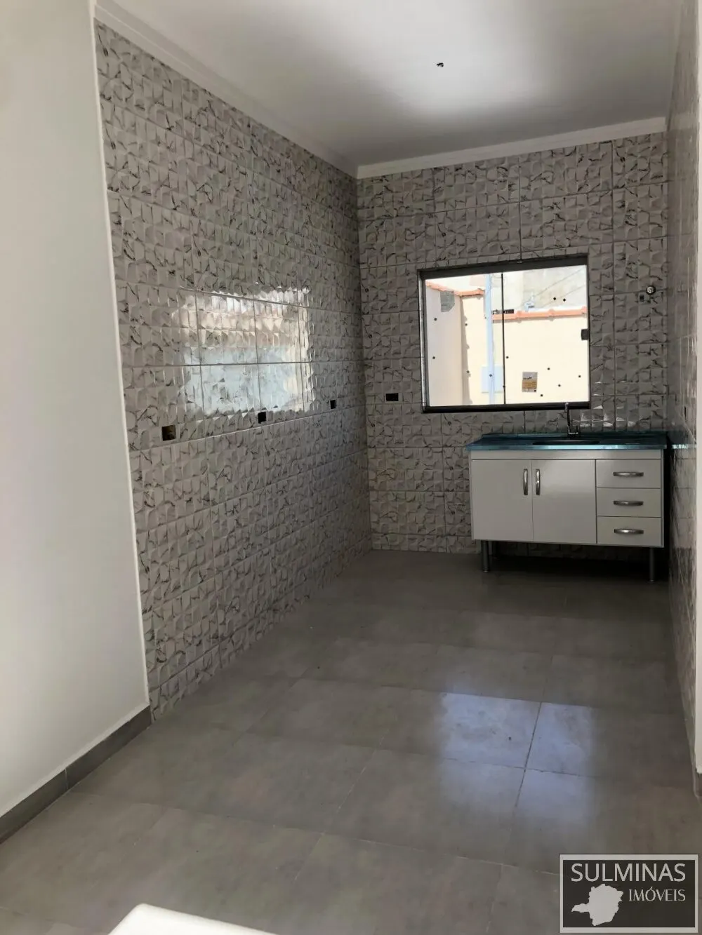 Foto 3 de Casa nova de 2 quartos com quintal na frente, Jardim das Palmeiras