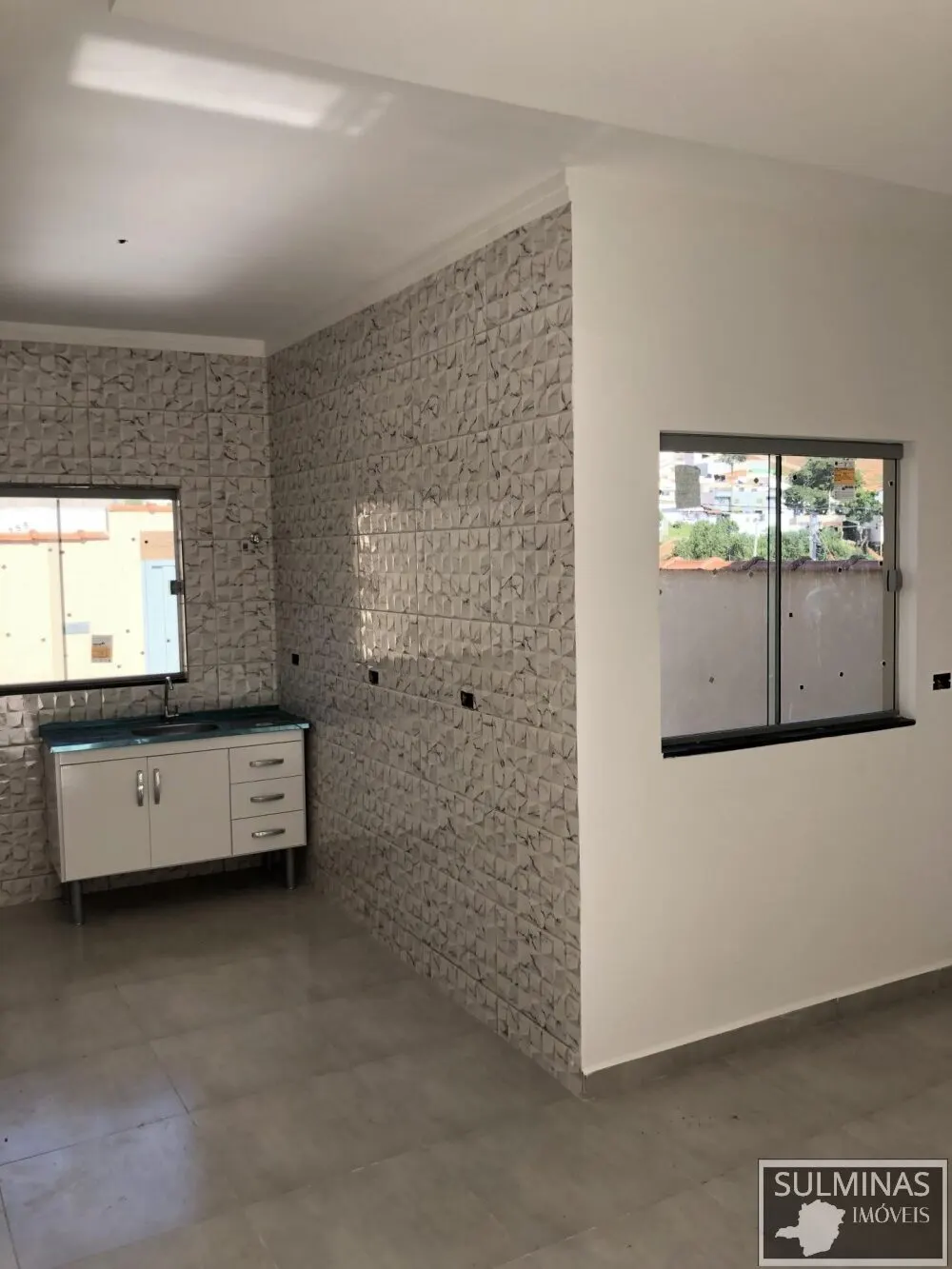 Foto 4 de Casa nova de 2 quartos com quintal na frente, Jardim das Palmeiras