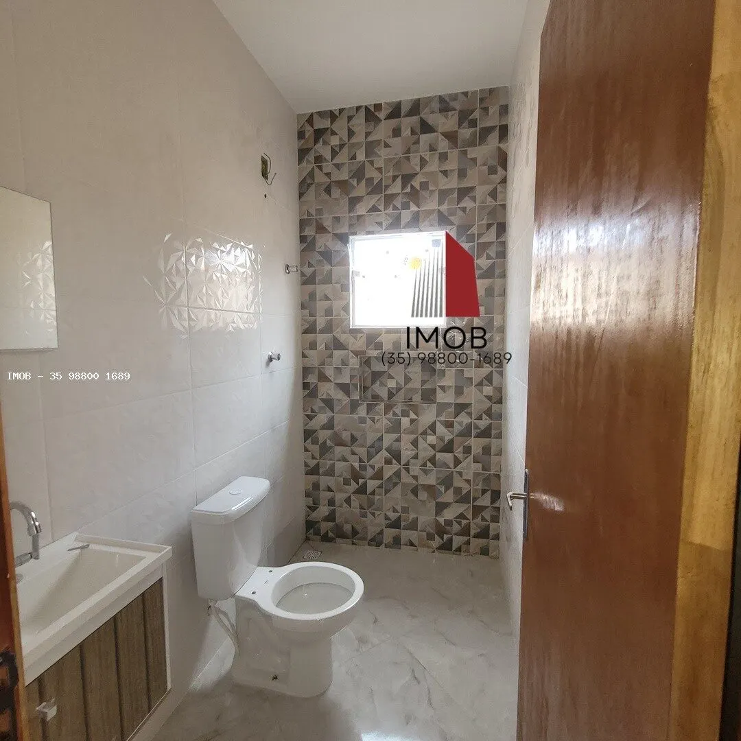 Foto 6 de Casa nova de 2 quartos com quintal e garagem, Santa Terezinha