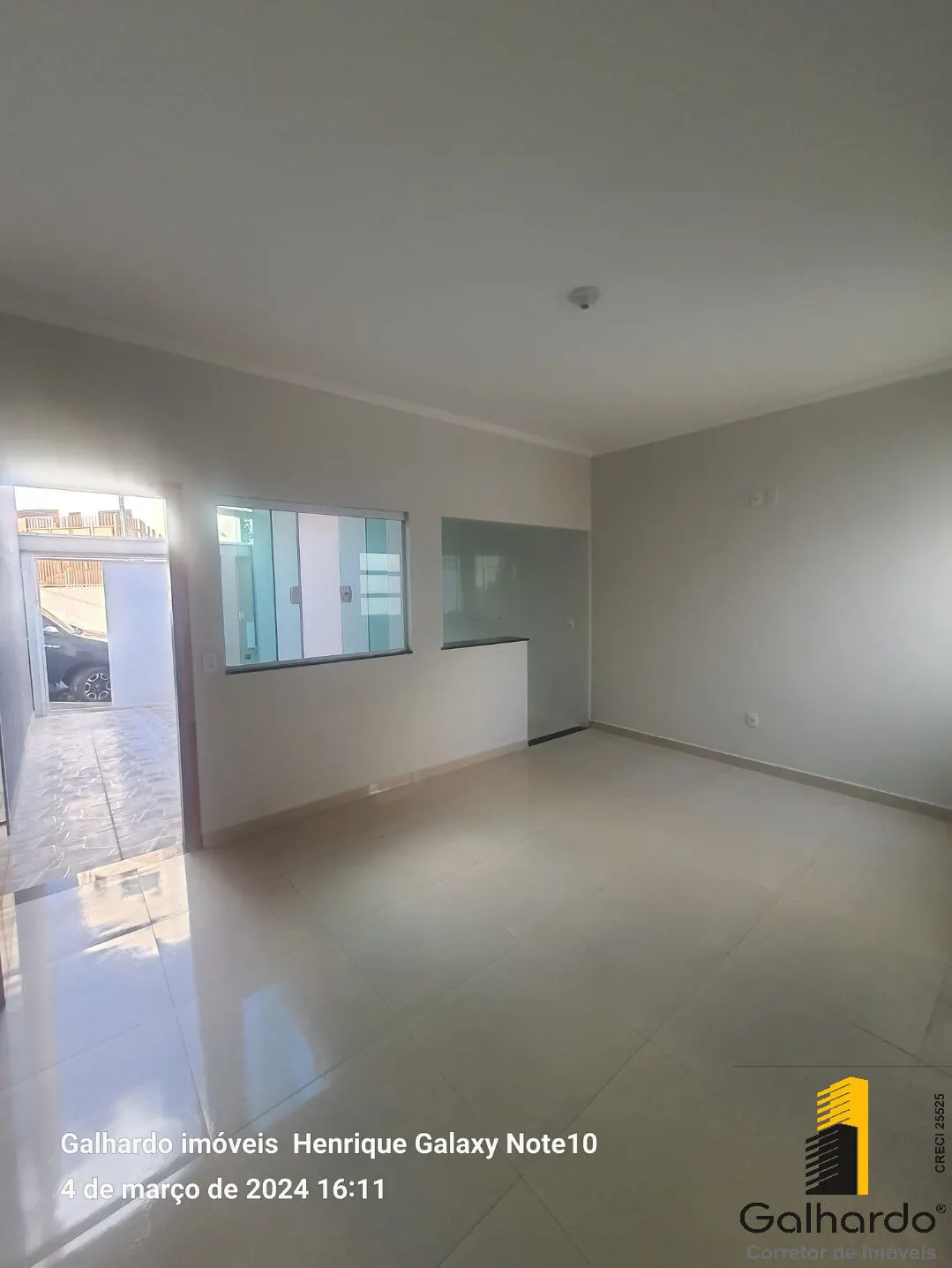 Foto 2 de Casa nova de 2 quartos (1 suíte) com quintal, Jardim Eldorado