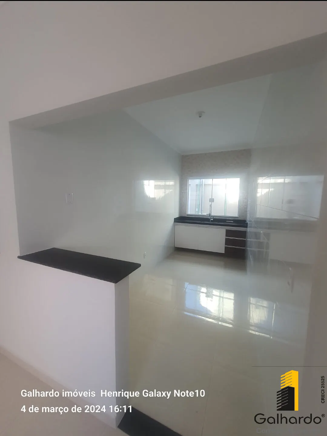 Foto 3 de Casa nova de 2 quartos (1 suíte) com quintal, Jardim Eldorado