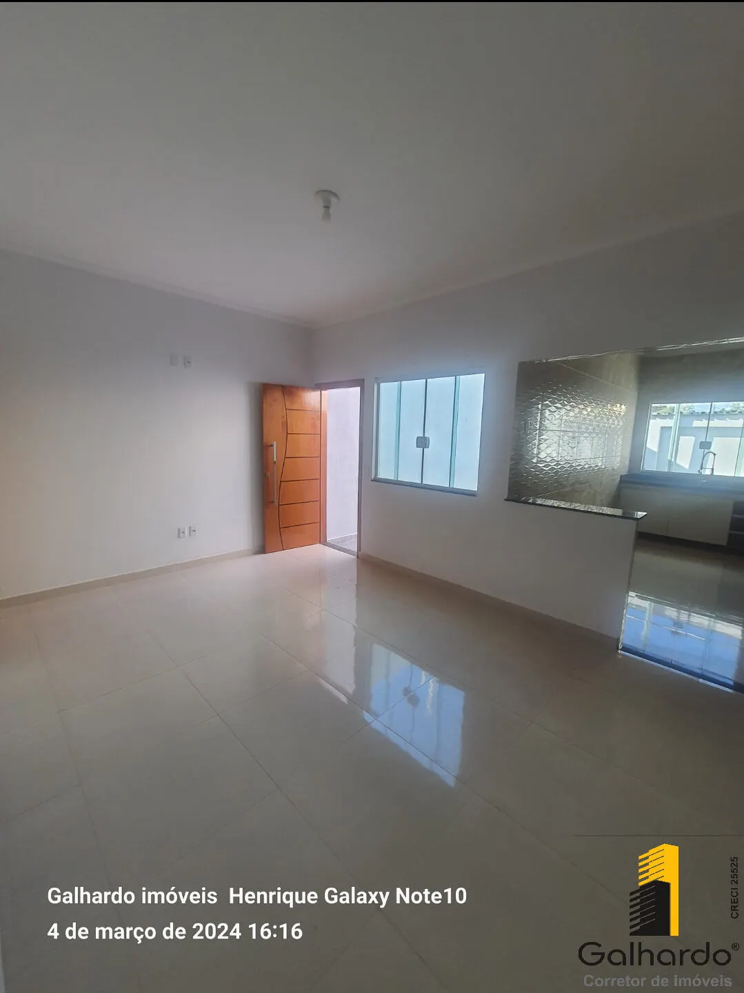 Foto 2 de Casa nova de 2 quartos (1 suíte) com quintal, Jardim Eldorado