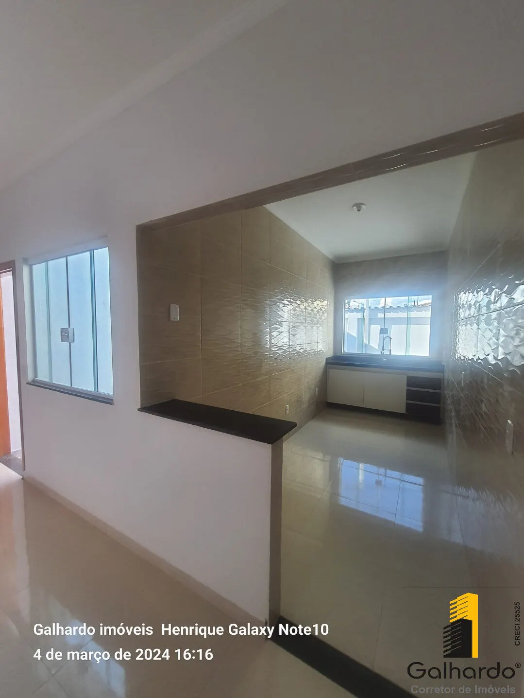 Foto 3 de Casa nova de 2 quartos (1 suíte) com quintal, Jardim Eldorado