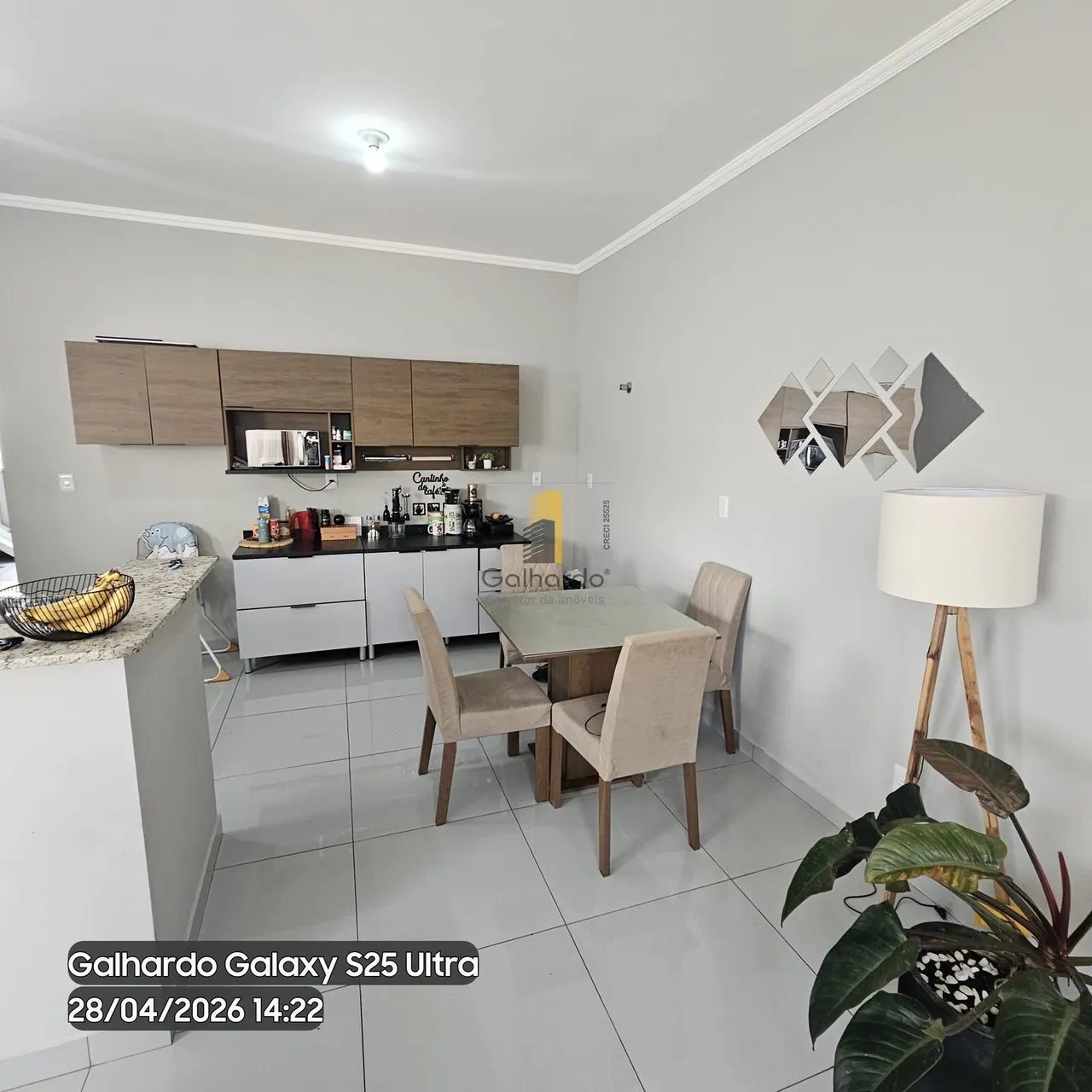 Foto 3 de Casa nova de 2 quartos (1 suíte) com cozinha americana, Jardim das Palmeiras