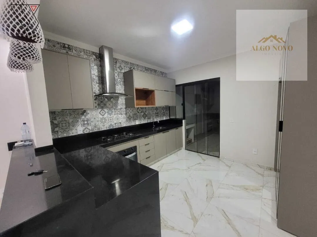 Foto 4 de Casa nova de 2 quartos (1 suíte) com móveis planejados e área gourmet, Varginha