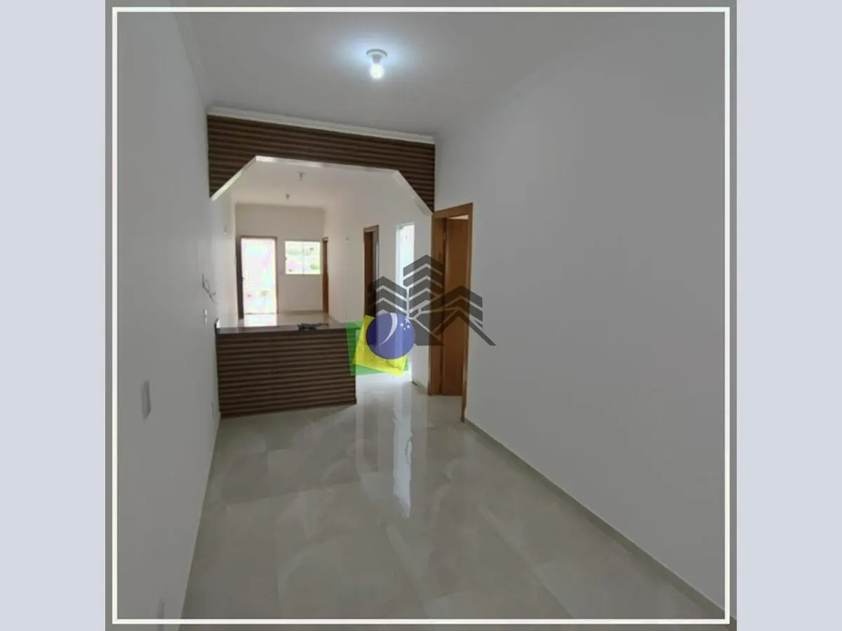 Foto 2 de Casa recém construída de 3 quartos (1 suíte) com garagem coberta, Anhumas