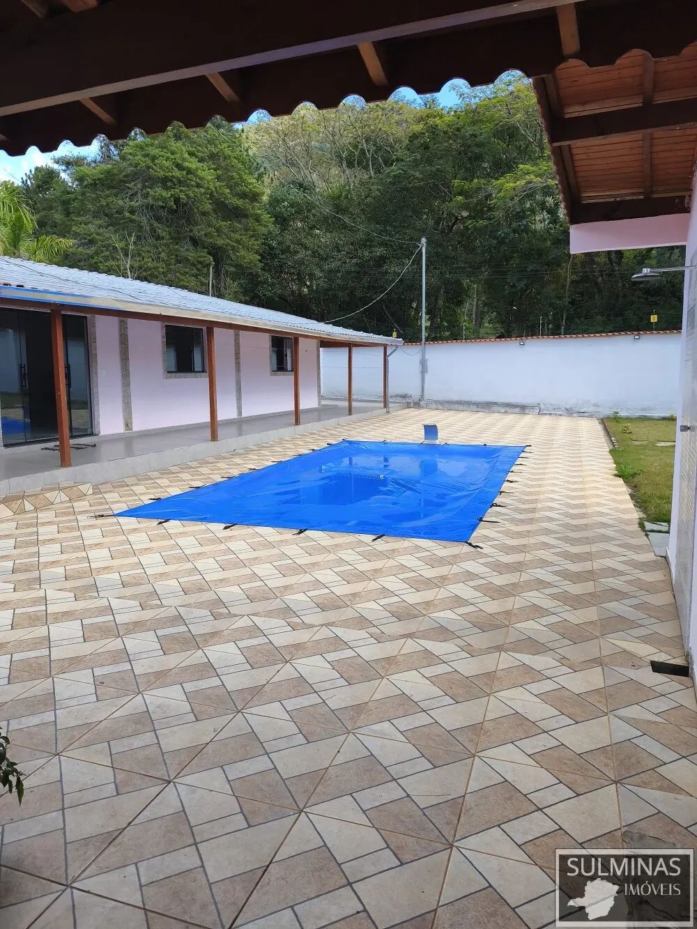 Foto 2 de Chácara com piscina, casa de 130 m² e quintal murado, São Pedro