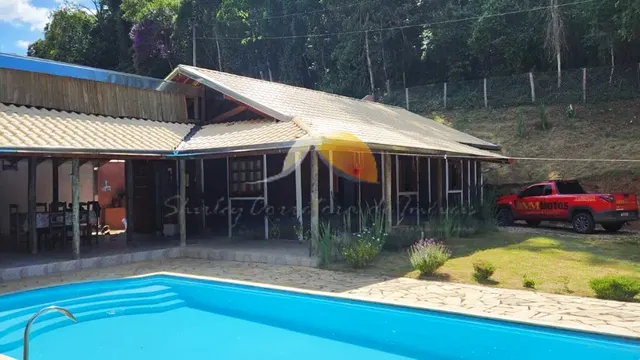 Foto 1 de Chácara de 1.100 m² com casa de 3 quartos (1 suíte), piscina e quadra, São Pedro