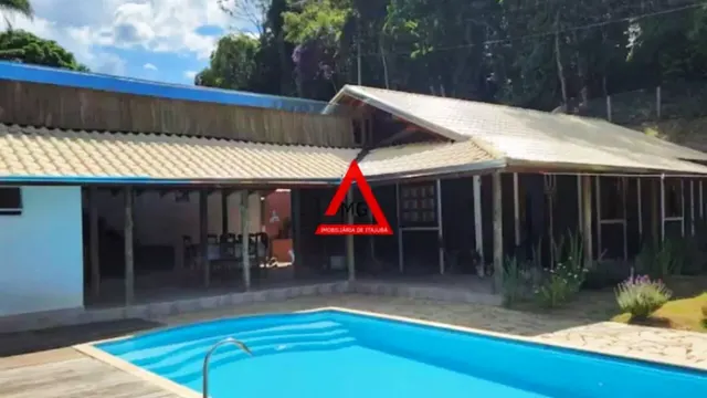 Foto 1 de Chácara com casa de 3 quartos, piscina e área gourmet, São Pedro