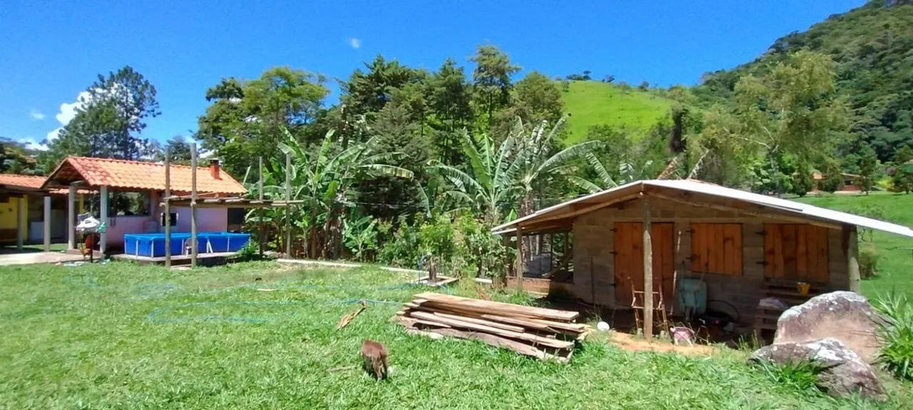 Foto 3 de Chácara de 12.000 m² com casa de 2 quartos, lago, pomar e cafezal, Berta