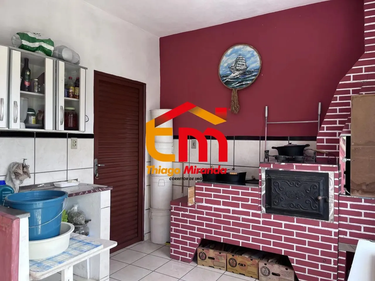 Foto 8 de Chácara de 2.250 m² com casa de 5 quartos, lareira e pomar, Nações