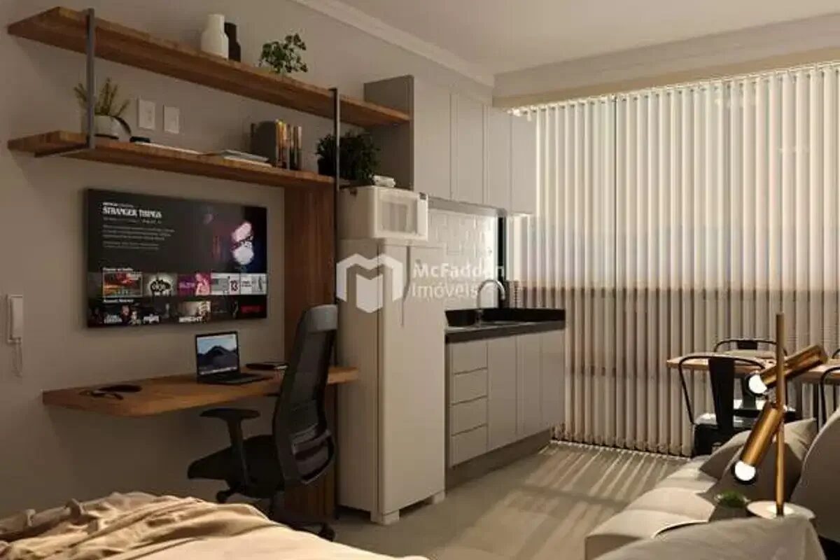 Foto 3 de Studio mobiliado de 24 m² próximo à UNIFEI, Nossa Senhora da Agonia, Itajubá-MG
