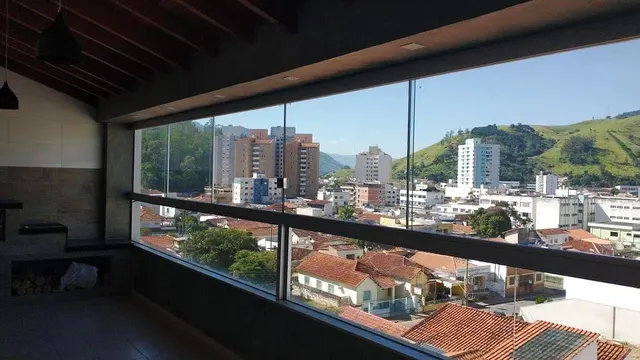 Foto 1 de Cobertura de 2 quartos (1 suíte) com área gourmet e vista da cidade, Centro