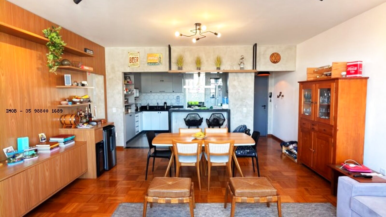 Apartamento de 3 quartos no Centro, 124 m²