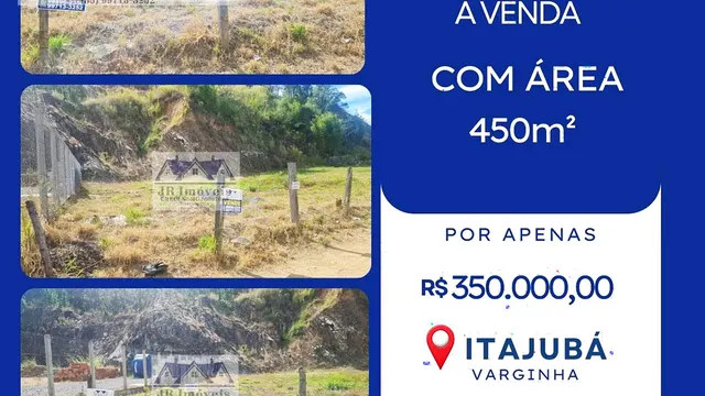 Terreno de 450 m² na Varginha, Itajubá