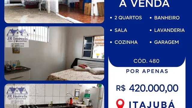 Casa de 93 m² na Vila Rubens, Itajubá