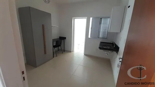 Kitnet semimobiliada com lavanderia comum, Varginha