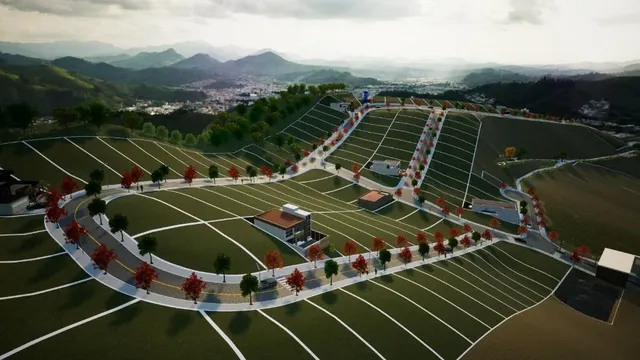 Foto 1 de Terreno de 433,66 m² em loteamento fechado no Alto do Parque