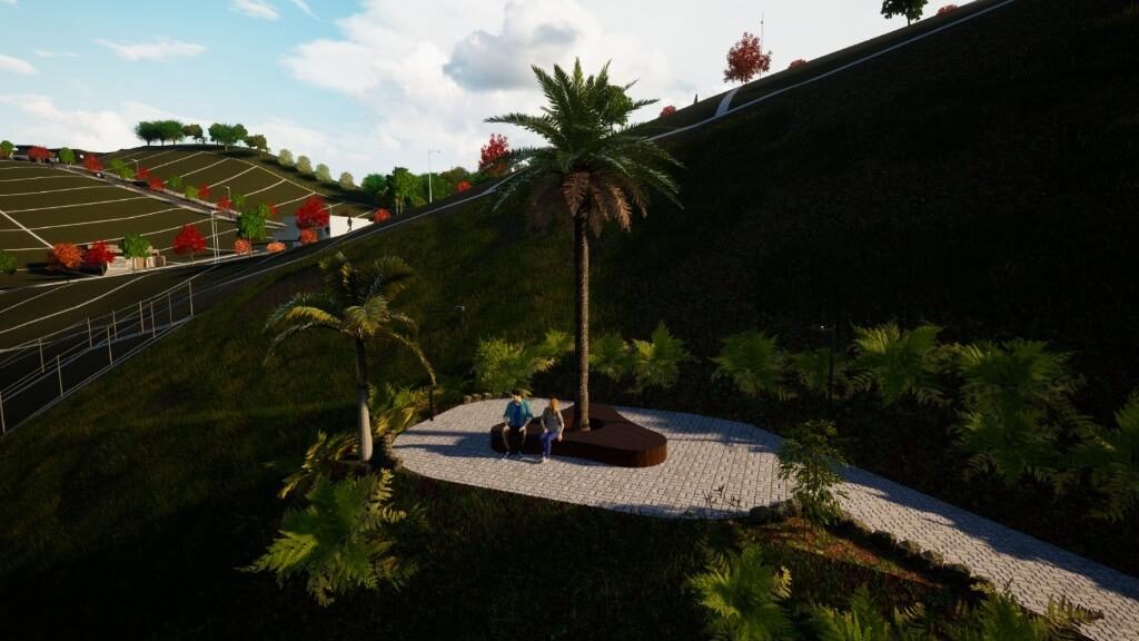 Foto 4 de Terreno de 433,66 m² em loteamento fechado no Alto do Parque